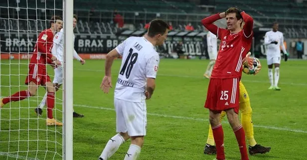 Bundesliga'da Bayern Münih'e büyük şok! Borussia Mönchengladbach'dan müthiş geri dönüş