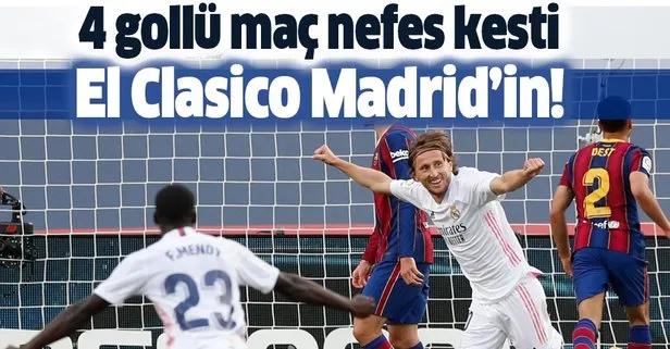 El Clasico'da kazanan Madrid!