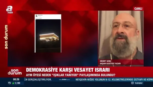 Vesayetseverlere net mesaj! "O ışıklar 15 Temmuz'da yandı zaten"
