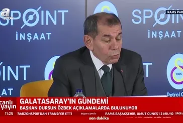 Galatasaray Başkanı Dursun Özbek'ten yabancı hakem sözleri
