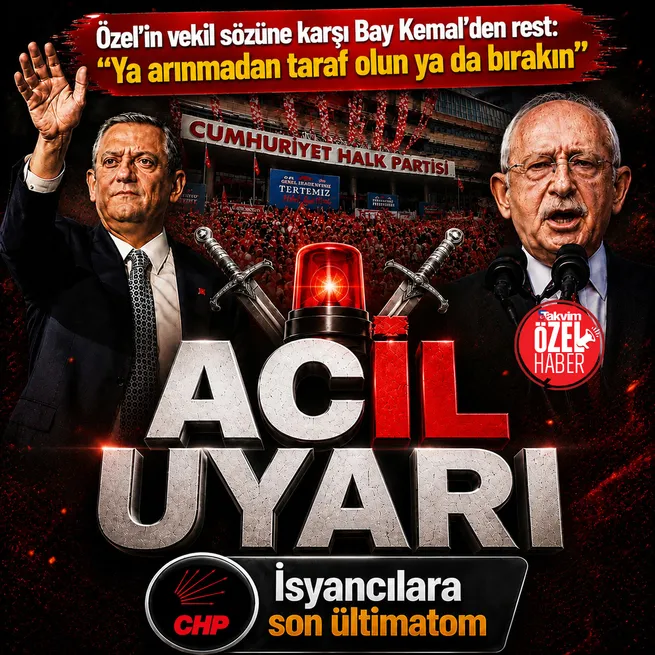 CHPde Kılıçdaroğlundan il başkanlarına rest: Ya arınmadan taraf olun ya da bırakın