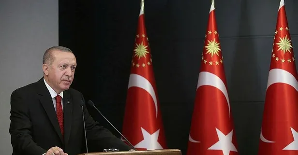 Son dakika: Başkan Erdoğan'dan şehit ailelerine taziye mesajı