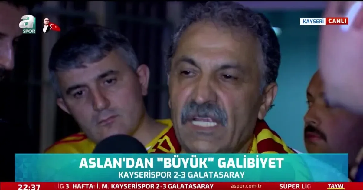 Kayserispor Başkanı Erol Bedir: Bu lig bitmez!