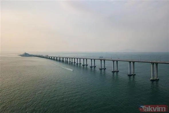 Dünyanın en uzun deniz köprüsü Zhuhai-Macau açıldı - 26