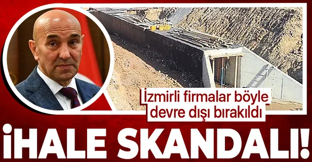 İzmir Büyükşehir Belediyesi'nde ihale skandalı! İzmirli firmaları devre dışı bıraktılar