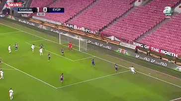 GOL: Samsunspor 2 - 0 Eyüpspor | Soner Aydoğdu
