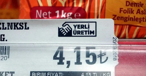 Yerli malı logo raflarda