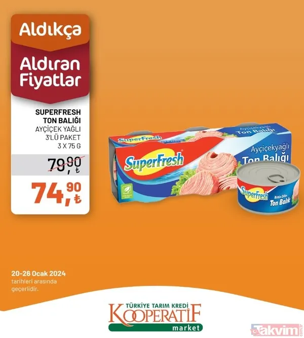 Ton Balığı 74.90 Tl