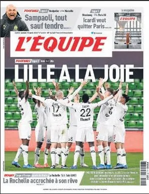 Lille, Metz’i Türk yıldızlarıyla yendi: Lequipe Türk Marşı başlığını attı