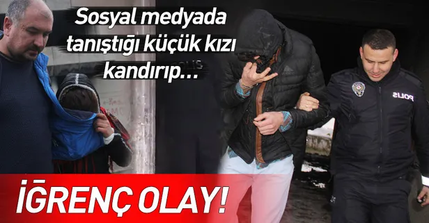 Sosyal medyadan tanıştığı kıza tecavüz girişiminde bulunan zanlı tutuklandı