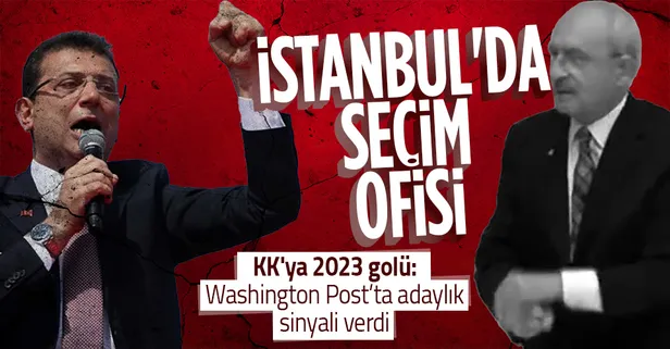 Kılıçdaroğlu'nun adaylıkta saf dışı bırakmaya çalıştığı İmamoğlu'ndan Washington Post'a adaylık sinyali