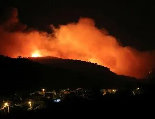 İzmir’de korkutan orman yangını