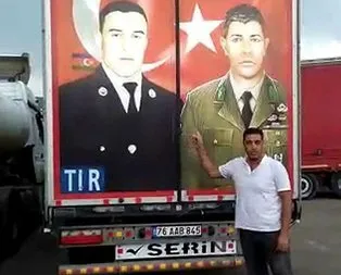 TIR’daki milli kahramanların fotoğrafını söktürmedi