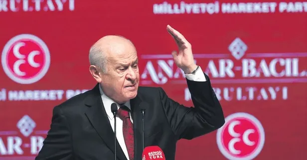 MHP lideri Bahçeli, Türkiye’yi ulusal tehdit gören Biden yönetimine tepki gösterdi