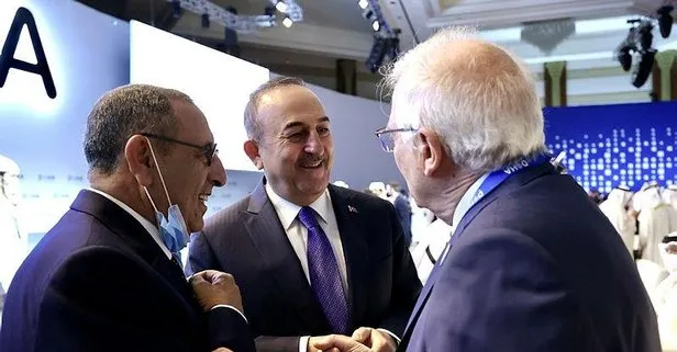 Son dakika: Dışişleri Bakanı Mevlüt Çavuşoğlu Katar’da ikili görüşmeler gerçekleştirdi