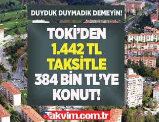 38 bin TL peşinat 1.442 TL taksitle TOKİ'den 2+1 3+1 DAİRE! 1 günde 20 konutluk yeni liste! Hazır, boş, hemen teslim! 384 bin TL'ye ev: Kaçıran bir daha bulamaz!