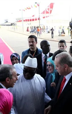 Cumhurbaşkanı Erdoğan Mali'ye geldi