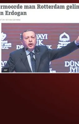 Hollanda basınından alçak algı oyunu