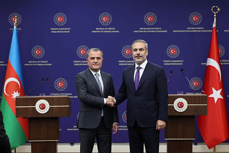 Dışişleri Bakanı Fidan, Bayramov ile ortak basın toplantısı düzenledi: İyi günde kötü günde birlikte olmaya devam edeceğiz!-2