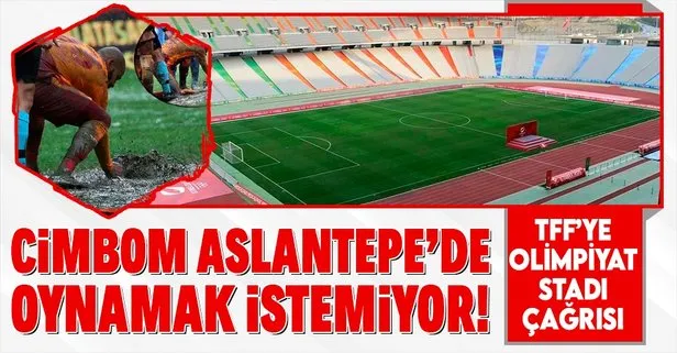 Aslantepe’nin zemini kötü olunca Galatasaray harekete geçti! TFF’ye Atatürk Olimpiyat Stadı çağrısı