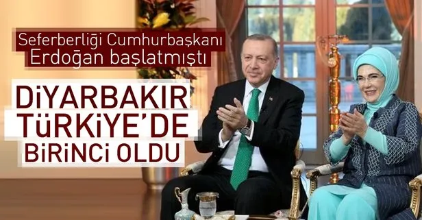 Okuryazarlık Seferberliğinde Diyarbakır Türkiye birincisi