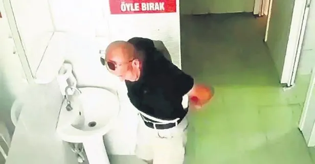 Yok artık: Cami tuvaletinde sabunluğu çaldı