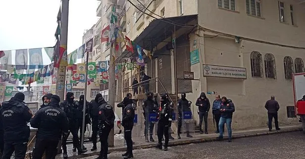 Son dakika: Diyarbakır’da terör paylaşımlarının ardından DBP il binasına operasyon! Dikkat çeken Semra Güzel detayı