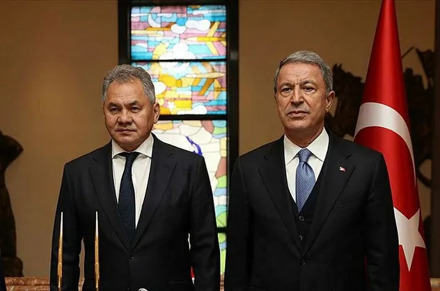 Son dakika: Milli Savunma Bakanı Hulusi Akar, Rus mevkidaşı Sergey Şoygu ile görüştü