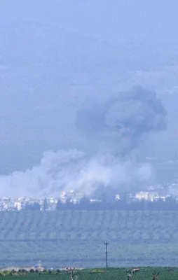 Türk savaş uçakları Cinderes'i bombalıyor