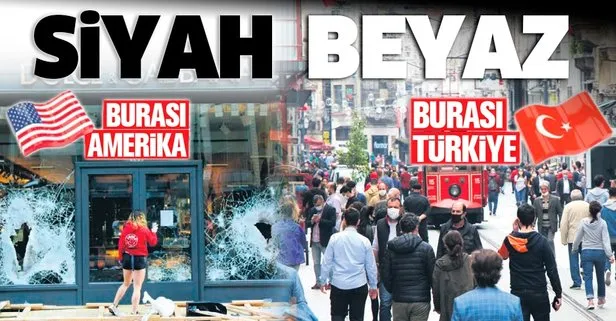 ABD’de dünyaca ünlü mağazalar yağmalandı Türkiye Corona’da destan yazdı