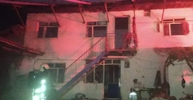 Korkunç olay! Aile evini kurtarmak isterken...