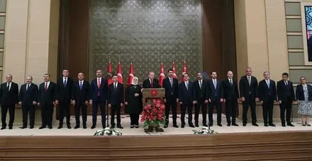 Yeni kabine açıklandı! İşte yeni sistemin ilk kabinesi! Kabinede kimler var? İsim isim tam liste
