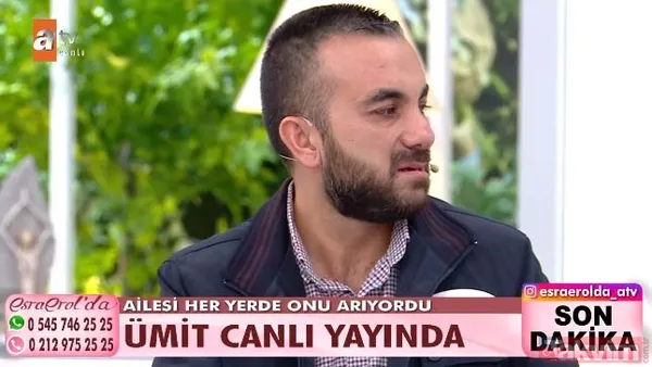 Canlı yayında korku dolu anlar: Baba Erez fenalaştı! Kayıp oğulları Ümit ise Esra Erol'da bulundu - 9