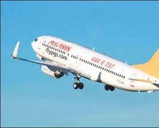 İnişe geçen uçakta panik