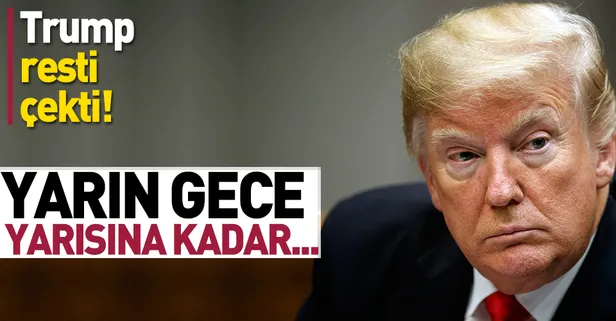 Trump'tan bütçeye Meksika duvarı resti