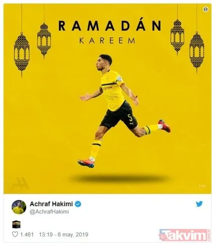 Dünya futbolundan Ramazan paylaşımları
