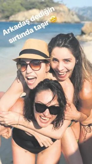 Arkadaşlarını sırtında taşıdı-1