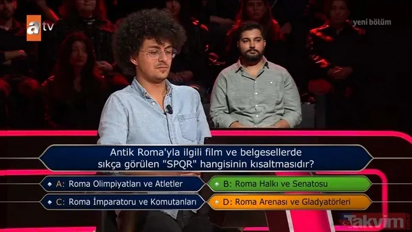 Kim Milyoner Olmak İster'de geceye damga vuran BMGK sorusu! Kenan İmirzalıoğlu'ndan Başkan Erdoğan'ın Dünya 5'ten büyüktür açıklamasına destek: Bu söze katılıyorum - 30