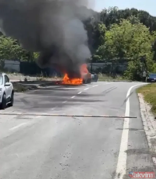 20 milyon liralık lüks araç böyle yandı! Sahibi Beşiktaş Başkanı'nın oğlu Celal Alaz Adalı çıktı - 9