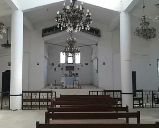 Tel Abyad’daki Ermeni Kilisesi önce DEAŞ sonra PKK tarafından karargah olarak kullanılmış