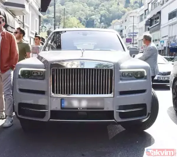 Aslıhan Doğan Turan, Eşi Arda Turan'ın 2.1 Milyon Euro'ya (Yaklaşık 70 Milyon Lira) Aldığı Rolls-Royce Cullinan Marka Lüks Otomobiliyle Önceki Gün Bebek'te...