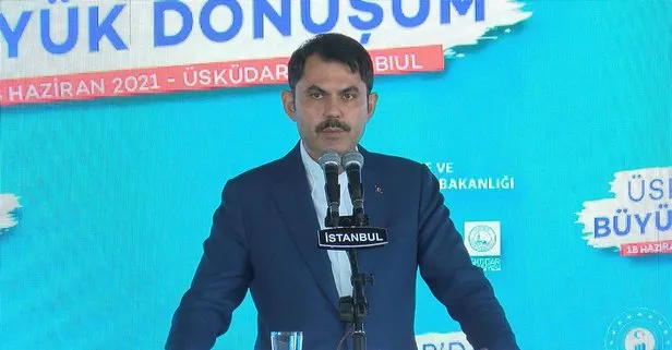 Bakan Kurum: Ülkemizde acil dönüştürülmesi gereken 1,5 milyon konut var