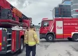 İstanbul'da lüks rezidansta korkutan yangın