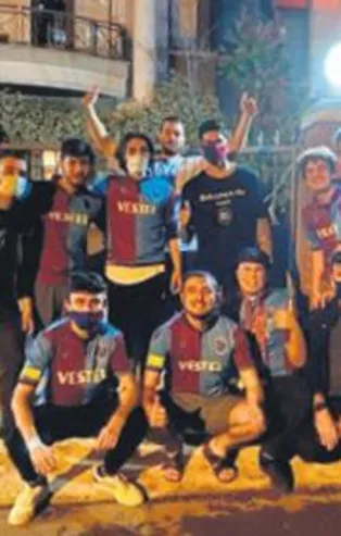 Kaptan Sosa’ya evinde kutlama