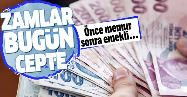 Ocak zamları maaşlara yansıyor! Zamlı maaş ödemeleri ne zaman yatacak? Emekli aylıkları ne zaman yatacak? İşte detaylar