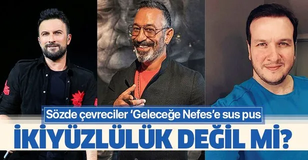Sözde çevreciler 'Geleceğe Nefes'e sus pus!