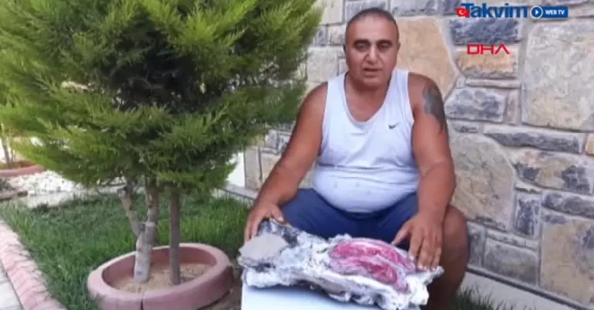 Yüzerken bulmuştu ne olduğu ortaya çıktı