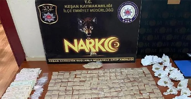 Edirne’deki uyuşturucu operasyonunda 1 tutuklama