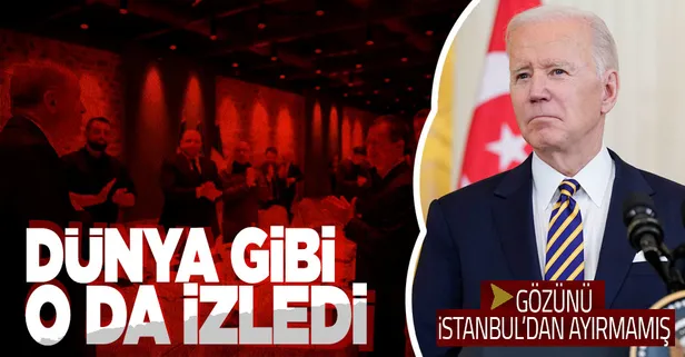 ABD Başkanı Biden'dan İstanbul'daki Rusya-Ukrayna zirvesine ilişkin açıklama!
