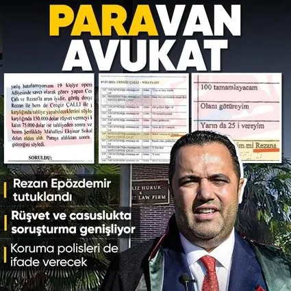 Rezan Epözdemir'e ''rüşvet'' suçundan tutuklama